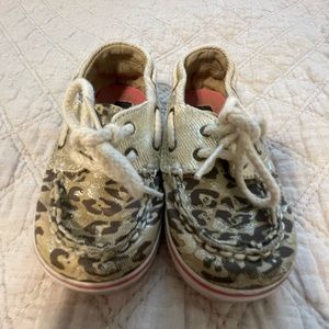 Sperry Toddler Boat Shoes Size 4